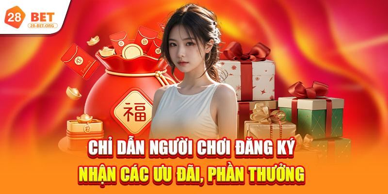 Khuyến Mãi 3 chi dan nguoi choi dang ky nhan cac uu dai phan thuong